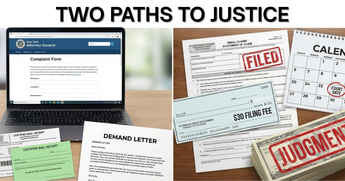 How to File a Claim with the Tenant Board or Small Claims Court to Get My Deposit Back?